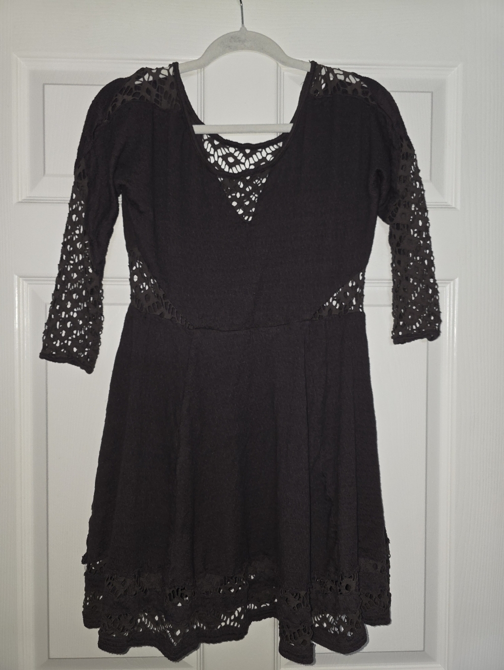 Moving Sale! { Free People Gray Knit Cutout Dress Size S